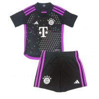 Camisa de time de futebol Bayern Munich Alphonso Davies #19 Replicas 2º Equipamento Infantil 2023-24 Manga Curta (+ Calças curtas)